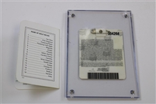 Trevor Immelman Signed 2008 Masters Flag, Golf Digest & ANGC Scorecard with 2008 Masters SERIES Badge JSA ALOA
