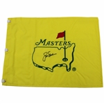 Jack Nicklaus Signed Undated Masters Tournament Embroidered Flag JSA ALOA