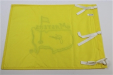 Jack Nicklaus Signed Undated Masters Tournament Embroidered Flag JSA ALOA