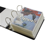 Full Binder with 23 Tiger Woods Sports Illustrated Magazines - No Labels