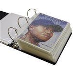 Full Binder with 23 Tiger Woods Sports Illustrated Magazines - No Labels