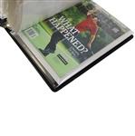 Full Binder with 23 Tiger Woods Sports Illustrated Magazines - No Labels