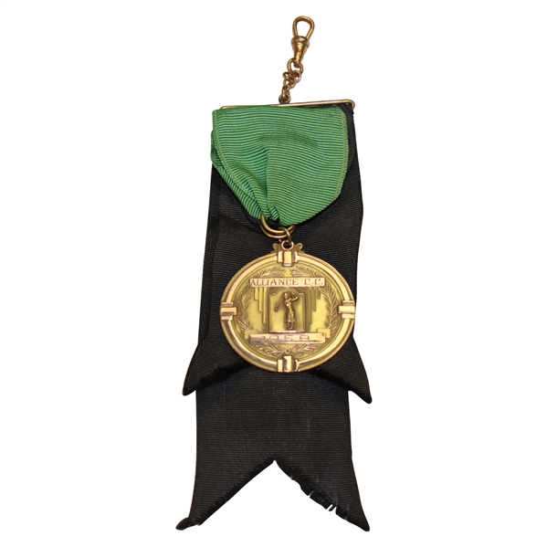 Mickey Wrights 10K Gold LPGA Winner’s Medal 1959 Alliance Machine Intl. Championship 