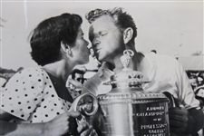 Walter Burkemo 1953 PGA Champ Birmingham C.C. Wire Photograph  - 7/12/1953