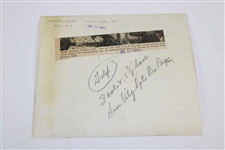 Walter Burkemo 1953 PGA Champ Birmingham C.C. Wire Photograph  - 7/12/1953