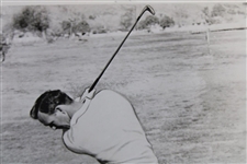 Arnold Palmer Hitting Out of Bunker Original Photograph  - 7-10-1960