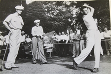 1951 PGA Oakmont CC First Starters Bob Kay, Phil Friel, & Fred Baker ACME Wire Photograph  - 6/27/1951