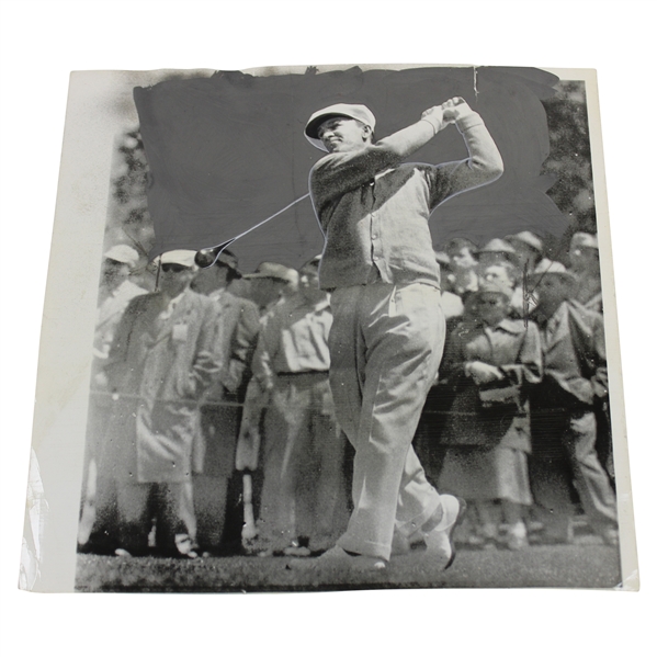 Ben Hogan 1950 Masters AP Original Wire Photograph  - 4/8/1950