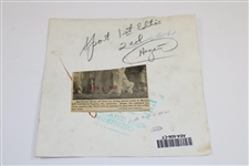 Ben Hogan 1950 Masters AP Original Wire Photograph  - 4/8/1950