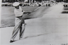 Ben Hogan 1954 Masters Playoff AP Wire Photograph  - 4/12/1954 - Chicago Tribune LOA