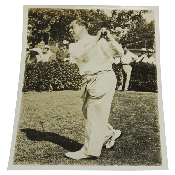 Walter Hagen Original Post-Swing Photograph 