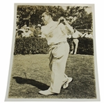 Walter Hagen Original Post-Swing Photograph 