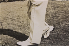 Walter Hagen Original Post-Swing Photograph 