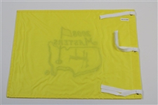 Trevor Immelman Signed 2008 Masters Tournament Embroidered Flag JSA ALOA