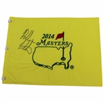 Bubba Watson Signed 2014 Masters Tournament Embroidered Flag - Large Signature JSA ALOA