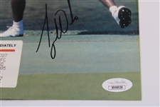 Tiger Woods Signed 1994 Golf World Magazine Cover only - US Amateur Victory #XX49029