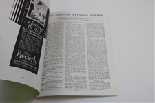 1934 Annual Invitation Tournament (First Masters) Reproduction Program