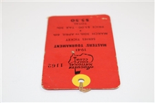 1941 Masters Tournament SERIES Ticket #1162 with Original String