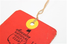 1941 Masters Tournament SERIES Ticket #1162 with Original String