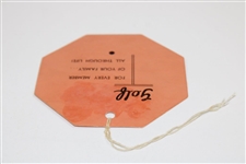 1946 Masters Tournament Sunday Final Rd Ticket #111 with Original String - Low Number
