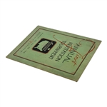 1934 Augusta National Invitation Tournament Program (First Masters)