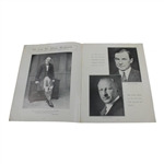 1934 Augusta National Invitation Tournament Program (First Masters)