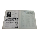 1934 Augusta National Invitation Tournament Program (First Masters)