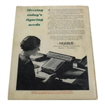 1934 Augusta National Invitation Tournament Program (First Masters)