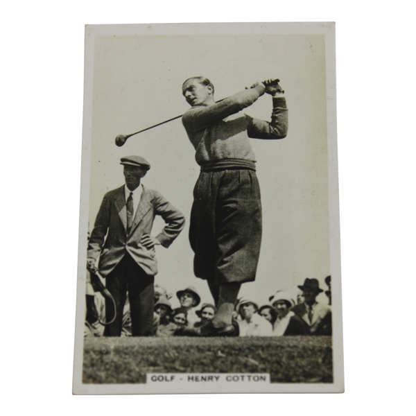 Henry Cotton Sporting Events and Stars Card #20 - Series of 96