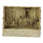 Leith Links Grand Golf Tournament by Professional Players May 1867 Photogravure