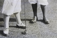 Bobby Jones & Jess Sweetser 1930 US Amateur Merion International News Wire Photo 9/26/30