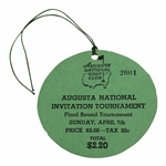 1935 Augusta Inv. Tournament (Masters) Sunday Final Rd Ticket 