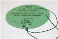 1935 Augusta Inv. Tournament (Masters) Sunday Final Rd Ticket 