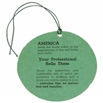 1935 Augusta Inv. Tournament (Masters) Sunday Final Rd Ticket 