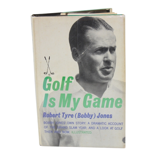 Bobby Jones Signed 1960 Golf Is My Game Book with Personalization JSA ALOA