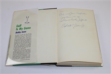 Bobby Jones Signed 1960 'Golf Is My Game' Book with Personalization JSA ALOA
