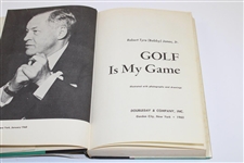 Bobby Jones Signed 1960 'Golf Is My Game' Book with Personalization JSA ALOA