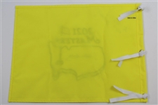 Jim Nantz Signed 2021 Masters Flag with 'A Tradition Unlike Any Other' BECKETT #BC94694