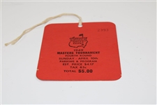 1949 Masters Tournament Final Round Ticket #2393 with Original String