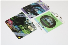 2004, 2006, &2010 Masters SERIES Badges - Phil Mickelson Victories