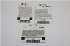 2004, 2006, &2010 Masters SERIES Badges - Phil Mickelson Victories