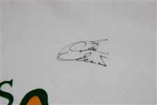 Ben Crenshaw Signed 1993 Masters White with Yellow Logo Flag PSA/DNA #AD00256