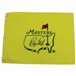 Ray Floyd Signed Undated Masters Embroidered Flag PSA/DNA #AD00989