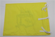 Nick Faldo Signed 2014 Masters Embroidered Flag JSA #K096797