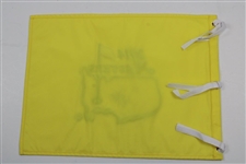 Sandy Lyle Signed 2014 Masters Embroidered Flag with 88 JSA #K09807