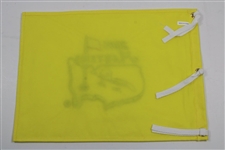 Bernhard Langer Signed 2005 Masters Embroidered Flag with Years Won JSA ALOA