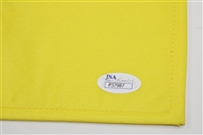 Fred Couples Signed Undated Masters Embroidered Flag JSA #P37987
