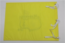 Fred Couples Signed Undated Masters Embroidered Flag JSA #P37987