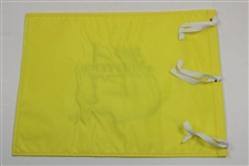 Nick Faldo Signed 2015 Masters Embroidered Flag JSA ALOA