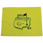 Charl Schwartzel Signed 2011 Masters Embroidered Flag JSA ALOA